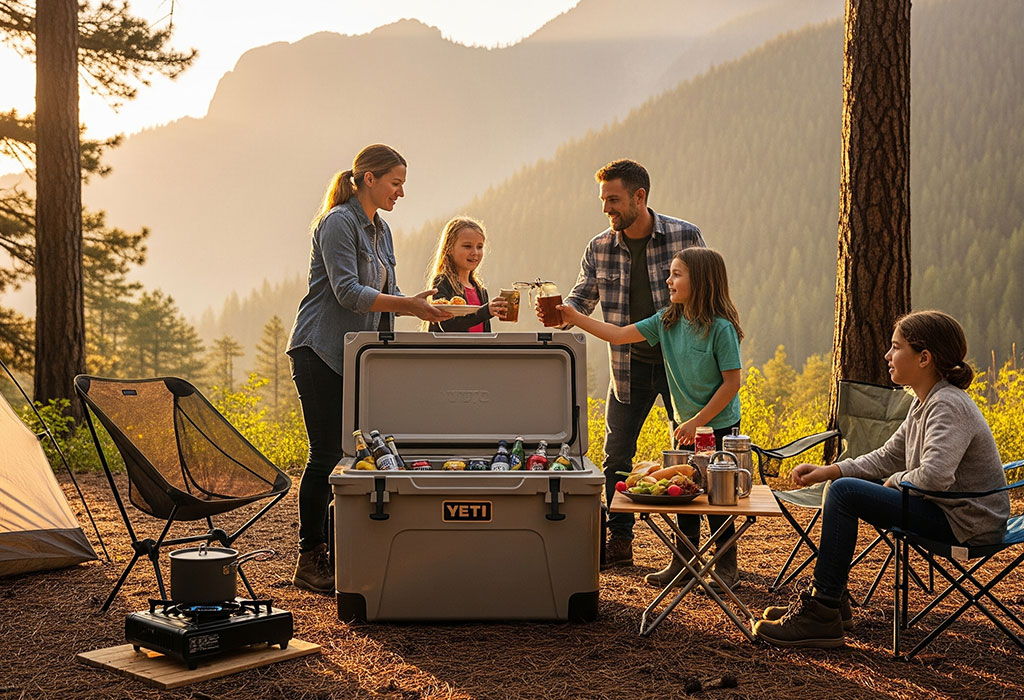 یخدان برای کمپینگ و طبیعت‌گردی